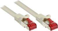 VARIA Group Cat. 6 S/FTP netwerkkabel, 50 meter, grijze PVC mantel, PiMF, RJ45