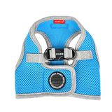 Puppia Soft Vest Harness B II Celeste M hondenharnas