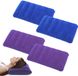 Unyqoos® Set de quatre coussins gonflables confortables pour voyage et activités de plein air