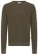 Casual Friday Trui Benson 0225 Zwarte Olijf Katoen Lange Mouw Ronde Hals Maat L