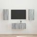 Maison Exclusive - Ensemble de meubles TV, 2 pièces, 78,5 x 31 x 30 cm, couleur Sonoma gris