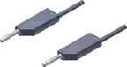 SKS Hirschmann MLN 200/2,5 GR Meetsnoer Banaanstekker 4 mm Banaanstekker 4 mm 2.00 m Grijs 1 stuk(s)