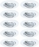 Paulmann Base Basic Set Orientable - Spot - GU10 - 10W - Blanc