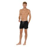HOM Sea Life Beach boxer - Black - mannen - 2XL