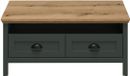 Trendteam Salontafel Dennengroen decor gelamineerd 101x45x60 cm