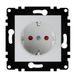 WESA PJ-08-W Schuko-stopcontact, EU-standaard, 16 A, 250 V, eenvoudige installatie met verschillende designs, zonder lijst