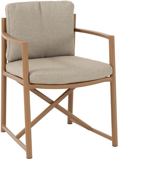 4 Seasons Outdoor Marina Dining Tuinstoel OranjeBeige