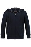 JAY-PI Heren Hoodie-jack sweat donkermarine Maat XL