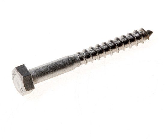 Kelfort houtdraadbout rvs A2 M8x80 100st