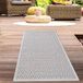 Tapis beige/crème, 67 x 180 cm