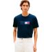 Tommy Hilfiger Brand Love Text Box T-shirt Desert Sky Maat: XL