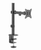 Gembird Bureau Monitorarm voor Enkele Monitor, 17–32 Inch, Tot 9 kg, Zwart