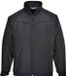 Portwest Oregon Softshell Jas voor heren (3L) TK40 - Zwart - S