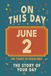 Happy Birthday! June 2: On This Day in Headlines – Nostalgic June 2 History Book with Authentic News and Memories – Perfect Birthday or Anniversary Gift