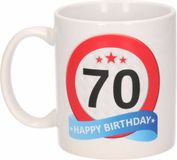 Bellatio Decorations 70 jaar Verjaardag koffiemok
