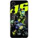 Maniacase Housse de protection Samsung Galaxy S25 Plus 46 Valentino Rossi Logo Motogp monster