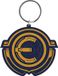 Pyramid Marvel Eternals Porte-clés Logo - Noir/Jaune - 6 cm