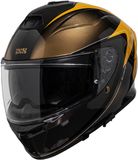 iXS Rapid 1.0 Graphic Helm Antraciet/oranje XS