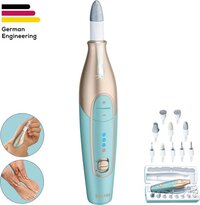 Beurer MP 84 Elektrische nagelvijl - Elektrische Manicure en Pedicure set - Draadloos - 10 Opzetstukken - LED Verlichting