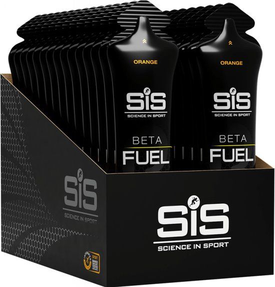 Science in Sport Beta Fuel - Dual Source Energy Gel - Orange - 30 x 60ml