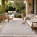 Paco Home In-& Outdoor Vloerkleed Balkon Terras Keukenvloerkleed Modern Boho Ethno Patroon 160x220 cm