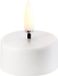Uyuni Lighting Uyuni theelichtje wit - Ø 4 cm x H 2,1cm - Led - incl. Batterij
