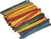 Rayher hobby materialen Rayher hobby Ijslollie stokjes/ijsstokjes/knutselhoutjes - multi kleuren - 72x stuks - 11 x 1 cm - hobby/knutselen
