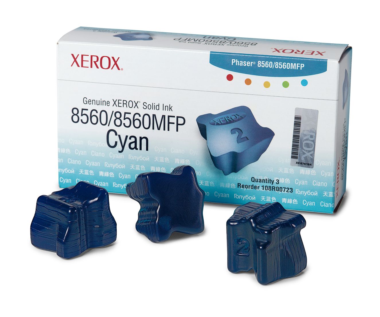 Xerox Solid Ink 108R00723 Cyaan (3.400 pagina's)