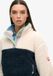Superdry Superzachte kraagloze Mash Up trui Dames Rice White XL