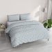 Italian Bed Linen Athena Dekbedovertrekset met Tas en Kussenslopen, Bedrukt, Dora Acqua
