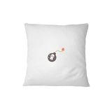Bona Basics Decoratieve kussenhoes Wit 45x45 cm