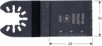 Rotec Invalzaagblad HCS MTS34bi 34 x 40 mm