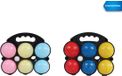 Van Manen Veenendaal BV Lobbes jeu de boules set 6 ballen kunststof kinderspel buitenspeelgoed.