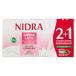 NIDRA Tripack zachte zeep, met melkeiwit en amandelmelk, dermatologisch getest, Made in Italy, 3x90 g