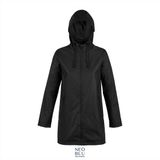 Neoblu Women's Wax Parka Antoine NB3175 - Deep Black - L