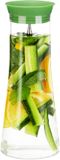 Merkloos Relaxdays Glazen karaf - 1 liter - transparant