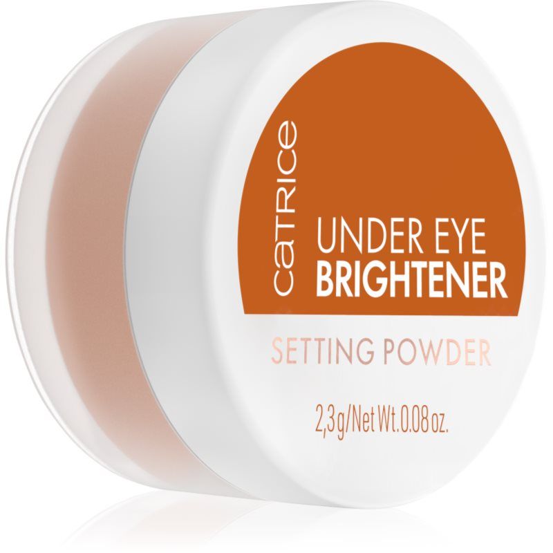 Catrice Under Eye Brightener Verhelderend poeder nr. 040, bruin, onmiddellijk resultaat, natuurlijk, veganistisch, zonder parfum, zonder alcohol, zonder parabenen, per stuk verpakt (2,3 g)
