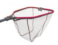 Rozemeijer Folding Trap DLX Tele Rubberized Net - Schepnet 70 x 60 cm - Steel 105-160 cm