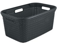 Curver Style Wasmand - Antraciet - 59.2 x 38 x 27 cm