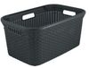 Curver Style Wasmand - Antraciet - 59.2 x 38 x 27 cm