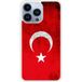 Apple iPhone 13 Drapeau turquie Verstevigd hoesje met sublimatie bedrukking