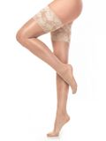 Glamory Comfort Hold-up kousen 20 denier maat 2XL champagne
