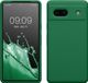 kwmobile telefoonhoesje geschikt voor Google Pixel 7a - Hoesje met siliconen coating - Smartphone case in elfengroen