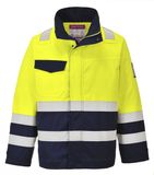 Portwest Hi-Vis Modaflame Jack MV25 - Geel/Marine - XXXL