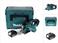 Makita DCS 552 T1J 18 V accu metalen handcirkelzaag 136 mm in Makpac + 1x 5,0 Ah accu + zaagblad en veiligheidsbril