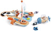 Green Planet Explorers Ben's Catamaran Poppenhuis - Hout - Multicolor - Vanaf 3 jaar