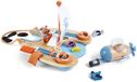 Green Planet Explorers Ben's Catamaran Poppenhuis - Hout - Multicolor - Vanaf 3 jaar