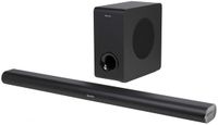 Audizio SB96S Soundbar met Subwoofer – 180W, Bluetooth 5.3, HDMI ARC, 95 cm Breed, Losse 6.5” Subwoofer, Optische Ingang, AUX & USB, Home Cinema TV Speaker met Wandmontage - Zwart