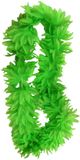PartyXplosion Hawaii slinger - neon groen - 1 m - polyester - feestartikelen