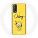 Maniacase Etui voor Vivo Y72 BTS Bangtan Boys BT21 Chimmy Jimin Gele Achtergrond